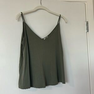 BP Nordstrom green flow tank top